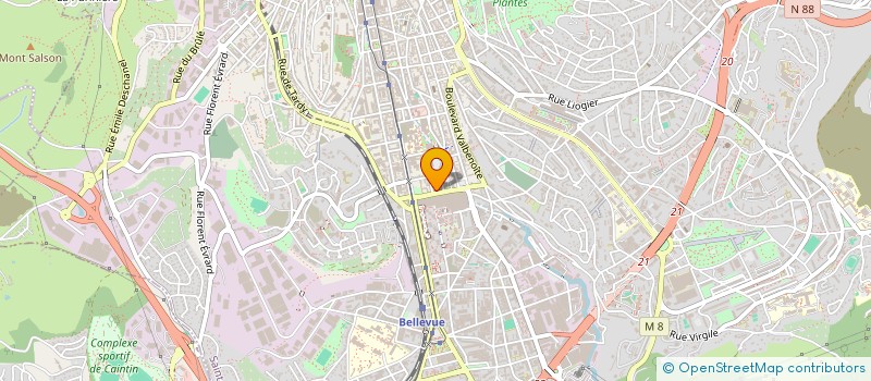 localisation de l'entreprise CENTRE D IMAGERIE MEDICALE  SAINT-ETIENNE