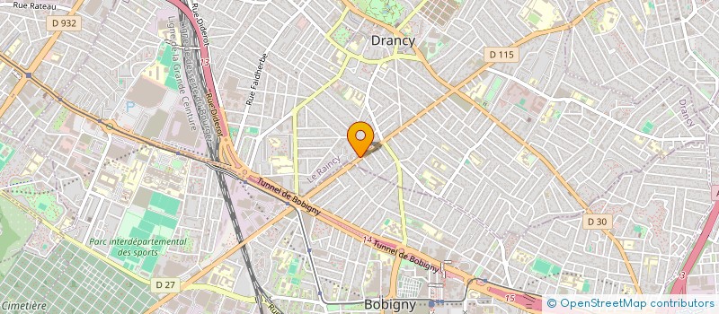 localisation de l'entreprise CENTRE D'IMAGERIE MEDICALE DE DRANCY à DRANCY