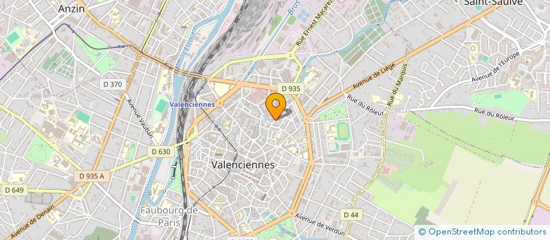 localisation de l'entreprise CENTRE D'IMAGERIE MEDICALE DE L'ESCAUT à VALENCIENNES