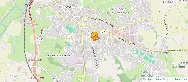 localisation de l'entreprise CENTRE D'IMAGERIE MEDICALE DE LA BAIE à AVRANCHES