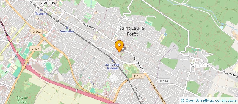 localisation de l'entreprise CENTRE D'IMAGERIE MEDICALE DE SAINT LEU LA FORET  SAINT-LEU-LA-FORET