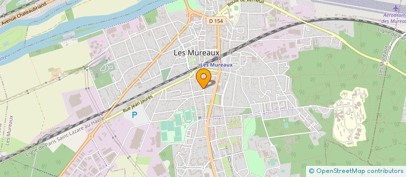 localisation de l'entreprise CENTRE D IMAGERIE MEDICALE DES MURAUX à LES MUREAUX