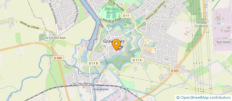 localisation de l'entreprise CENTRE D IMAGERIE MEDICALE GRAVELINOIS à GRAVELINES