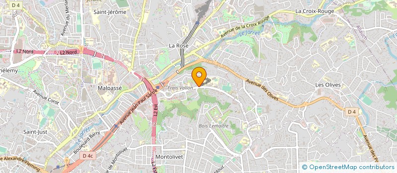 localisation de l'entreprise CENTRE D'IMAGERIE MEDICLAE DE FRAIS VALLON à MARSEILLE
