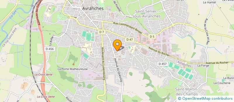 localisation de l'entreprise CENTRE D'IMAGERIE MOLECULAIRE D'AVRANCHES à AVRANCHES