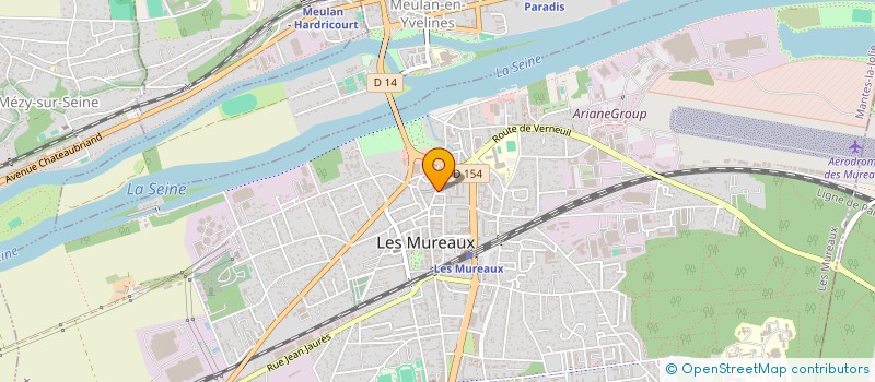localisation de l'entreprise CENTRE D'INFORMATION DE LA MAISON à LES MUREAUX