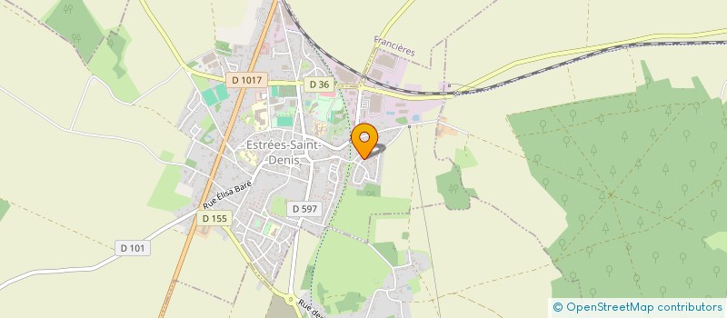 localisation de l'entreprise CENTRE D INFORMATION DU PLOMB  ESTREES-SAINT-DENIS