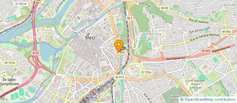 localisation de l'entreprise CENTRE D INFORMATION FEMININ ET FAMILIAL CENTRE D INFORMATION DES DROITS DE LA FEMME à METZ