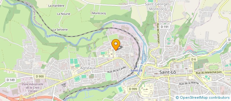 localisation de l'entreprise CENTRE D'INFORMATION SUR LA PREVENTION DES DIFFICULTES DES ENTREPRISES BASSE-NORMANDIE  AGNEAUX