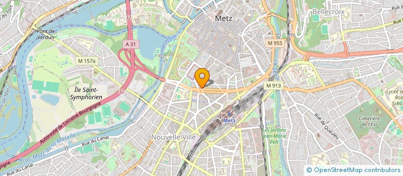 localisation de l'entreprise CENTRE D'INFORMATION SUR LA PREVENTION DES DIFFICULTES DES ENTREPRISES DE MOSELLE  METZ