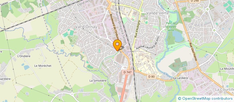 localisation de l'entreprise CENTRE D INFORMATION SUR LES DROITS DES FEMMES ET DES FAMILLES à LA ROCHE-SUR-YON