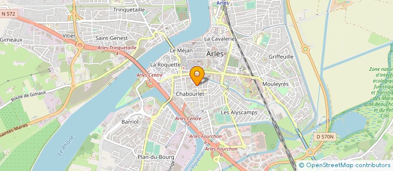 localisation de l'entreprise CENTRE D INFORMATION SUR LES DROITS DES FEMMES ET DES FAMILLES à ARLES