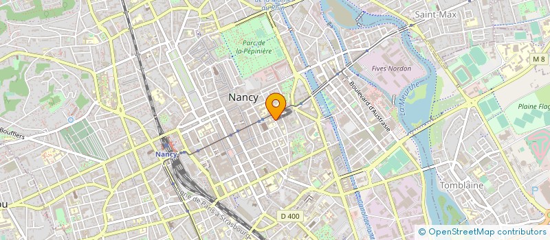 localisation de l'entreprise CENTRE D'INFORMATION SUR LES DROITS DES FEMMES ET DES FAMILLES  NANCY