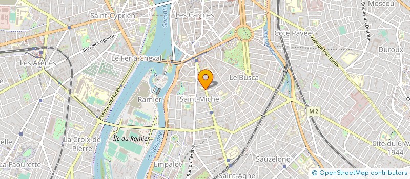 localisation de l'entreprise CENTRE D'INFORMATION SUR LES DROITS DES FEMMES ET DES FAMILLES DE LA HAUTE GARONNE à TOULOUSE