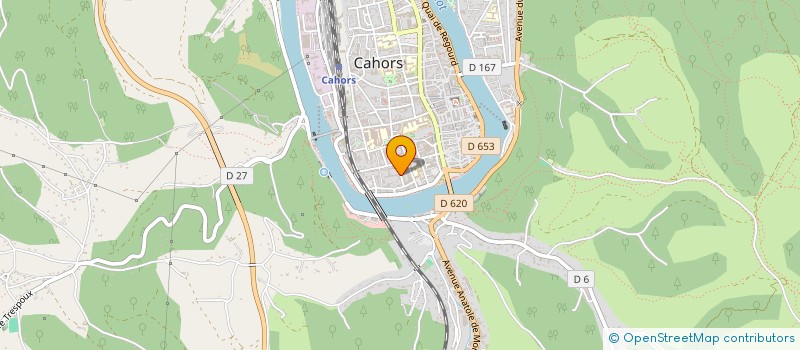 localisation de l'entreprise CENTRE D'INFORMATION SUR LES DROITS DES FEMMES ET DES FAMILLES DU LOT à CAHORS