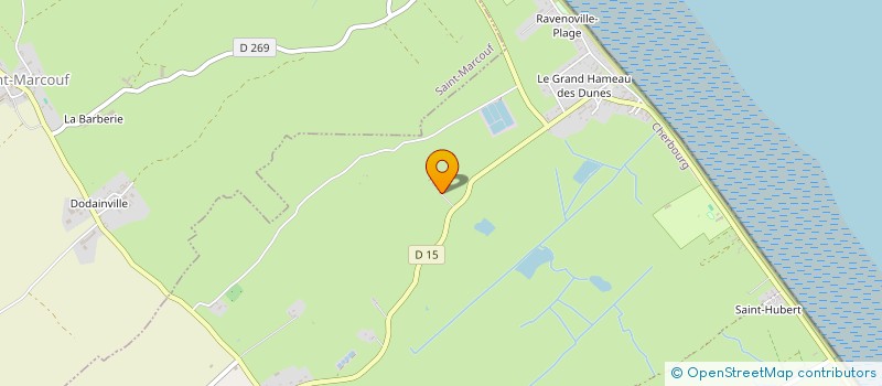 localisation de l'entreprise CENTRE D'INITIATIVES POUR VALORISER L'AGRICULTURE ET LE MILIEU RURAL AGRICULTURE DURABLE, AVENIR DU COTENTIN -  SAINTE-MERE-EGLISE