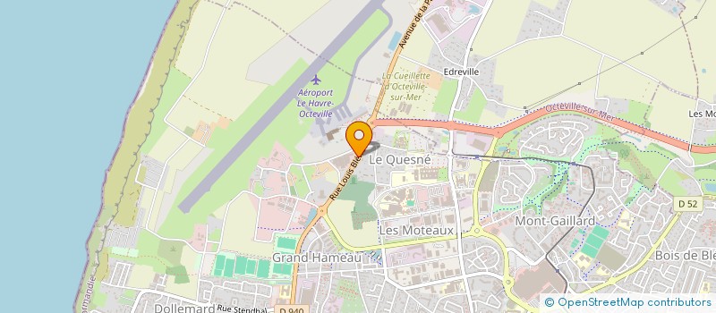 localisation de l'entreprise CENTRE D'INNOVATION DRONES NORMANDIE  LE HAVRE