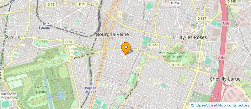 localisation de l'entreprise CENTRE D'INNOVATION EN FISCALITE ETHIQUE ET STRATEGIQUE  BOURG-LA-REINE