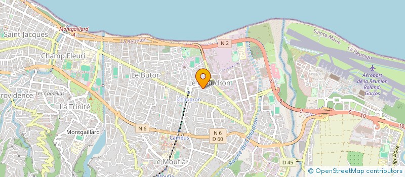 localisation de l'entreprise CENTRE D'INSERTION D'ENTRAIDE PAR LE LIEN SOCIAL à SAINT-DENIS