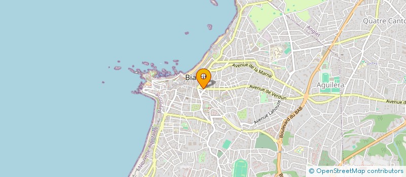 localisation de l'entreprise CENTRE D'OPHTALMOLOGIE DE BIARRITZ à BIARRITZ