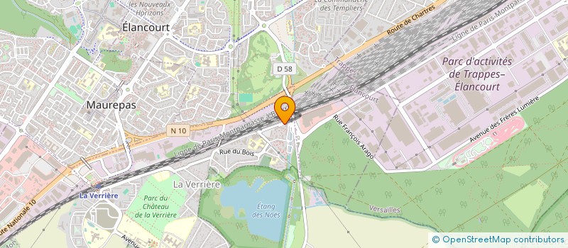 localisation de l'entreprise CENTRE DAPPUI PEDAGOGIQUE ET DE CONSEILS  MAUREPAS