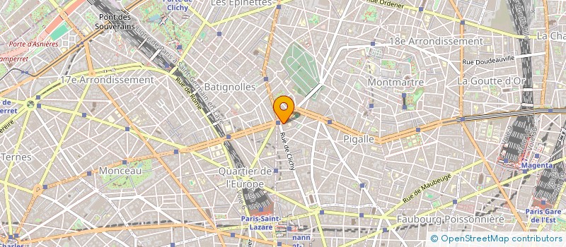 localisation de l'entreprise CENTRE DCO  PARIS