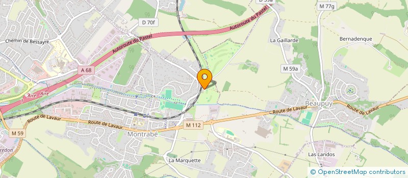 localisation de l'entreprise CENTRE DE BILAREL à BEAUPUY