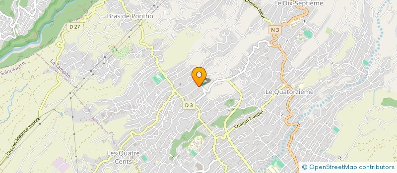 localisation de l'entreprise CENTRE DE BIOETHIQUE DE L'OCEAN INDIEN  LE TAMPON