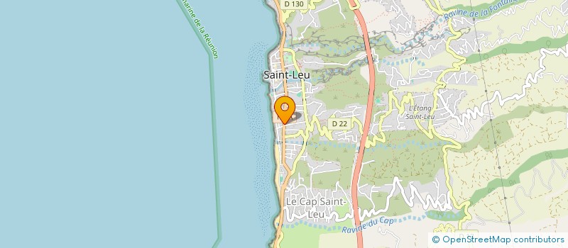 localisation de l'entreprise CENTRE DE CARDIOLOGIE DE L'OCEAN INDIEN  SAINT-LEU