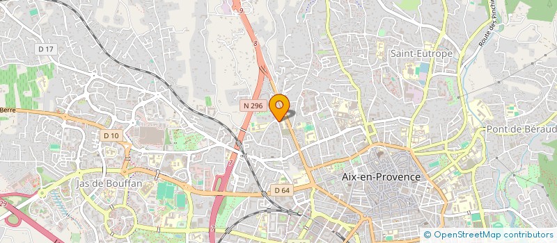 localisation de l'entreprise CENTRE DE CARDIOLOGIE INTERVENTIONNELLE AXIUM PARC  AIX-EN-PROVENCE