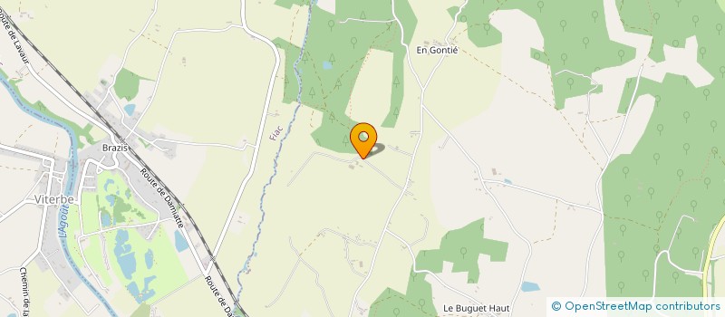 localisation de l'entreprise CENTRE DE COMPETITION EQUESTRE DE CORBIERE  DAMIATTE