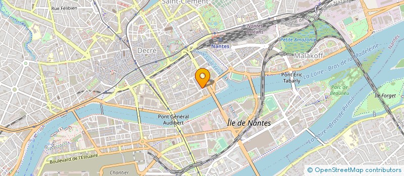 localisation de l'entreprise CENTRE DE CONSEIL ET DE SERVICE -CCS à NANTES