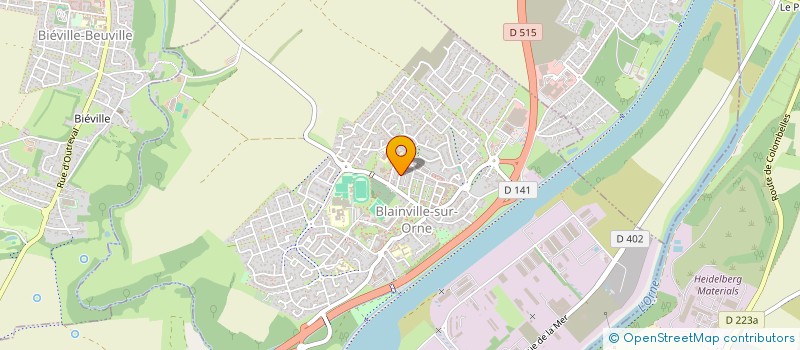 localisation de l'entreprise CENTRE DE CONTROLE ET D INTERVENTION DE L HABITAT à BLAINVILLE-SUR-ORNE