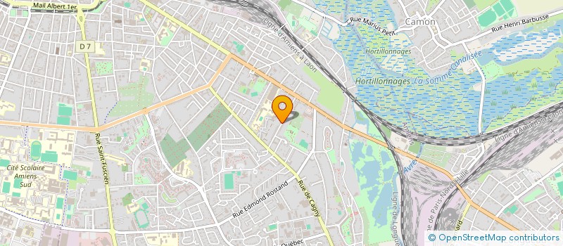localisation de l'entreprise CENTRE DE CONTROLE LEMAIRE à AMIENS