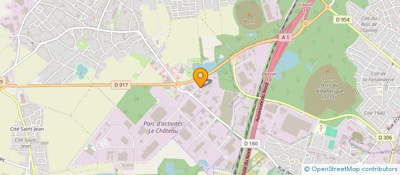 localisation de l'entreprise CENTRE DE CONTROLE TECHNIQUE CARVINOIS à CARVIN