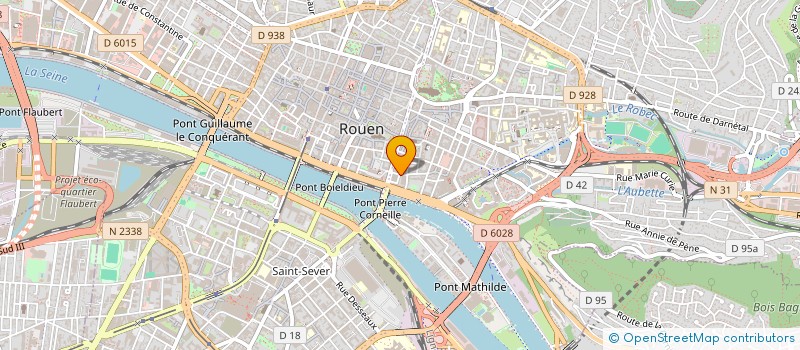 localisation de l'entreprise CENTRE DE DANSE DE NORMANDIE à ROUEN