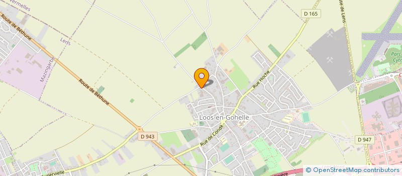 localisation de l'entreprise CENTRE DE DANSE ET DE GYM DE LOOS EN GOHELLE  LOOS-EN-GOHELLE