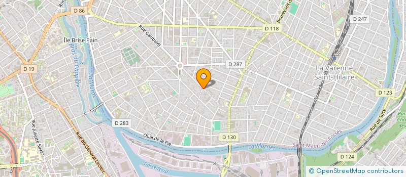 localisation de l'entreprise CENTRE DE DECAPAGE à SAINT-MAUR-DES-FOSSES