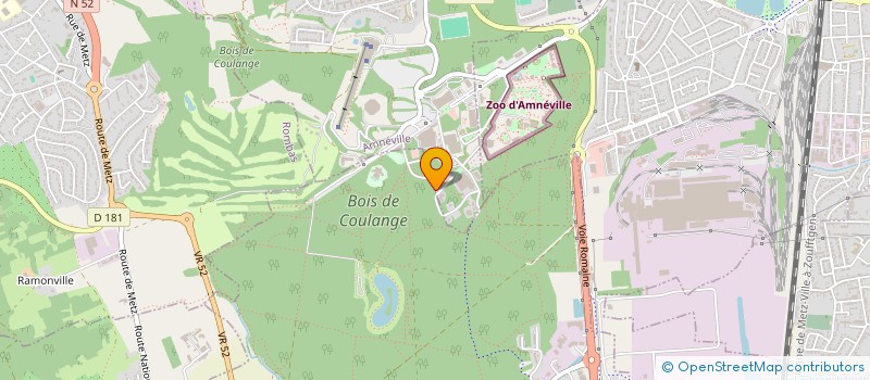 localisation de l'entreprise CENTRE DE DEPOLLUTION INDUS LORRAIN à AMNEVILLE