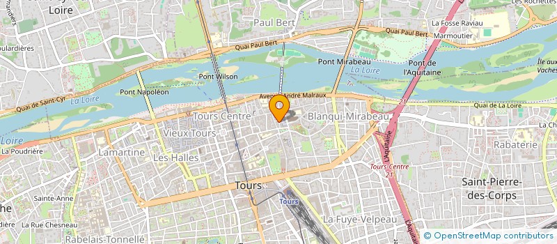 localisation de l'entreprise CENTRE DE DIALYSE ST GATIEN  TOURS