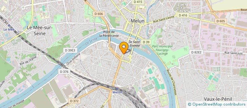 localisation de l'entreprise CENTRE DE DIFFUSION DU SPECTACLE à MELUN