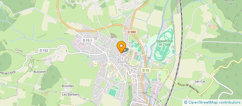 localisation de l'entreprise CENTRE DE DOCUMENTATION - RESISTANCE ET DEPORTATION DE SAONE ET LOIRE à CLUNY