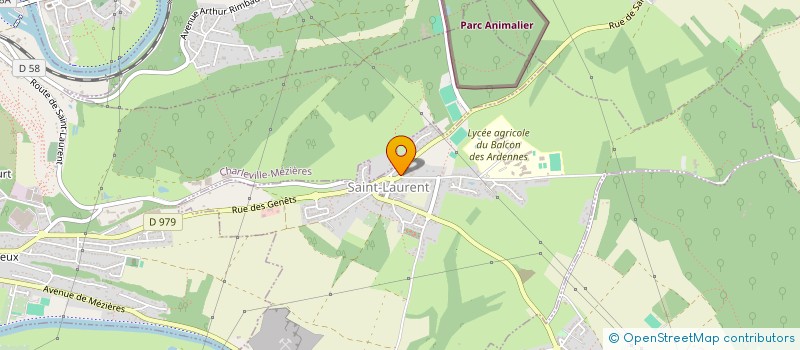 localisation de l'entreprise CENTRE DE FORMATION A LA SECURITE ROUTIERE LAURENTAISE  SAINT-LAURENT