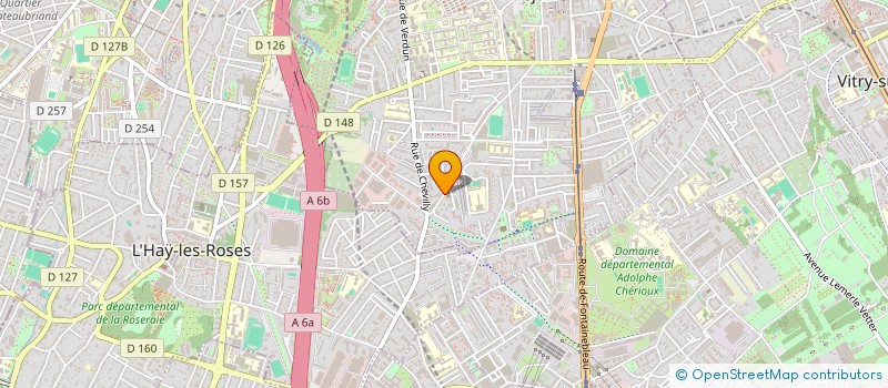 localisation de l'entreprise CENTRE DE FORMATION DE CONDUITE à VILLEJUIF