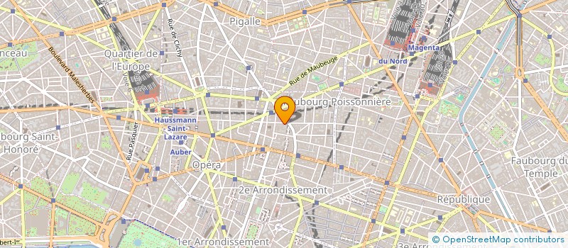 localisation de l'entreprise CENTRE DE FORMATION DE PERMANTE EXPERTIS  PARIS