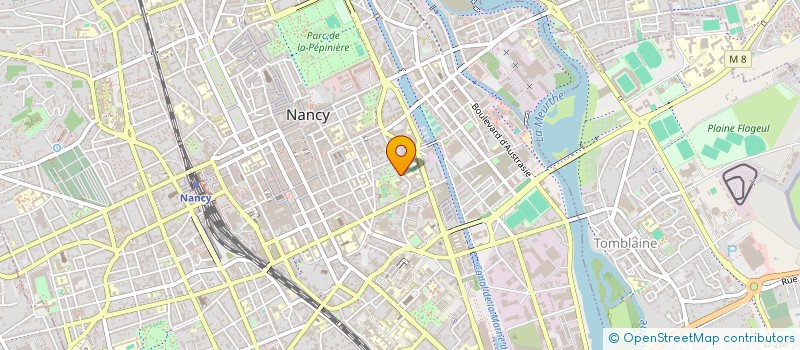 localisation de l'entreprise CENTRE DE FORMATION ET D'APPRENTISSAGE DU DRONE à NANCY