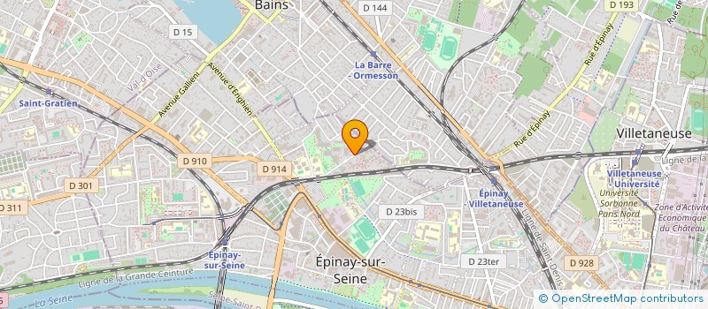 localisation de l'entreprise CENTRE DE FORMATION ET D'APPRENTISSAGE IDF à NEUILLY-SUR-SEINE