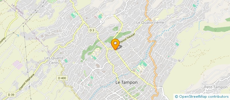 localisation de l'entreprise CENTRE DE FORMATION ET DE PROMOTION DES MAISONS FAMILIALES RURALES DE LA REUNION à LE TAMPON