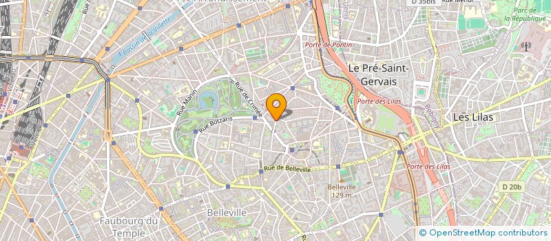 localisation de l'entreprise CENTRE DE FORMATION ET DE RELATIONS INTERNATIONALES   PARIS