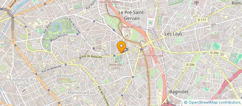 localisation de l'entreprise CENTRE DE FORMATION FELDENKRAIS  PARIS